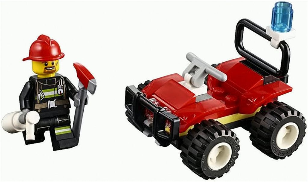 LEGO City Fire ATV 30361, Bausatz, 5 Jahr(e), Kunststoff, Produktbild 