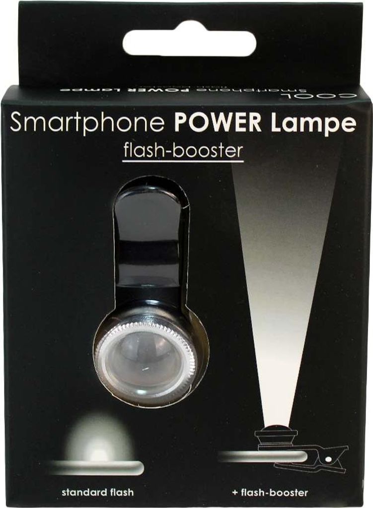 Licht Handy Linse Power-Lampe "Flash-Booster"