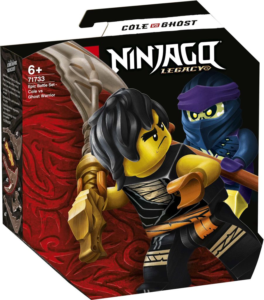 Lego Ninjago 71733 Epicka bitwa - Cole kontra Widmowy Zdjęcie produktu 