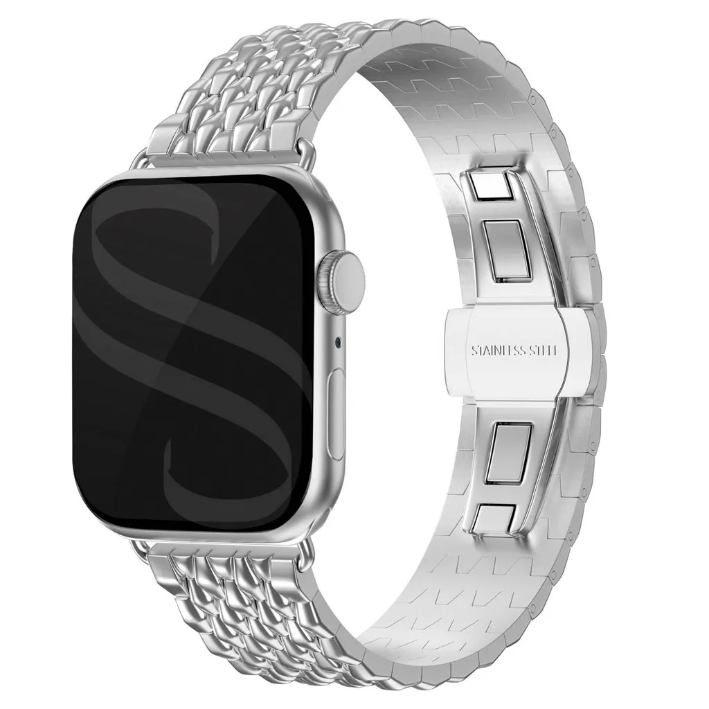 Cinturino Selencia Steel Dragon per Apple Watch 9/10/SE 40-42mm
