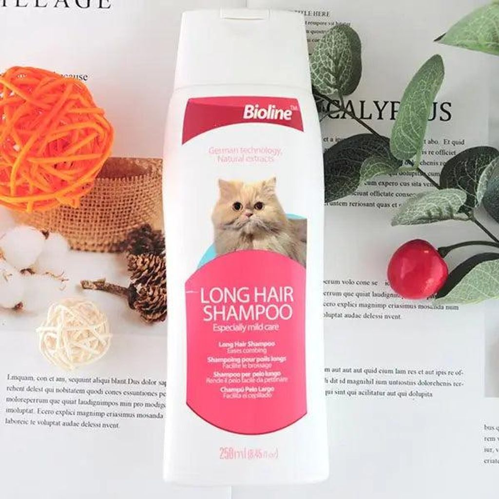 Shampooing pour chats à poils longs - soin du pelage - 250 Image du produit 