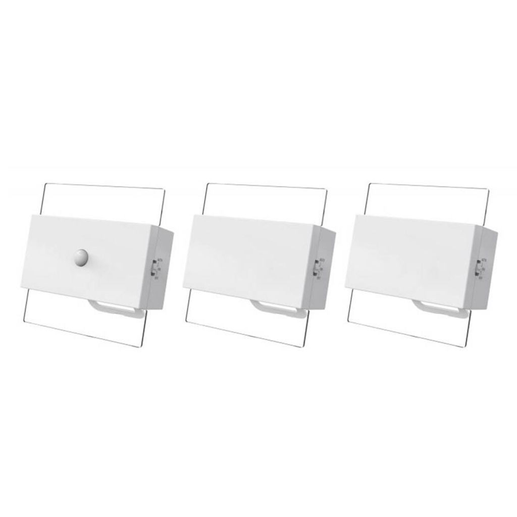 3 x Müller-Licht LED Treppenlicht Nachtlicht Riva IP20 0,6W Productafbeelding 