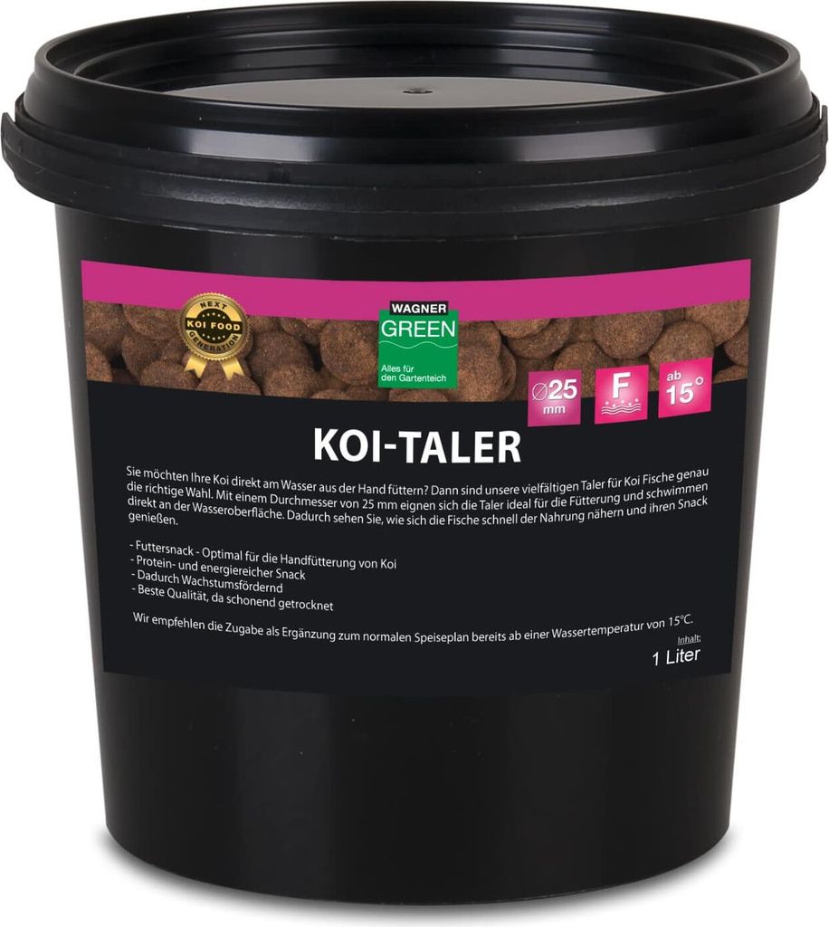WAGNER Koi Taler - Koi Snack 1 Liter