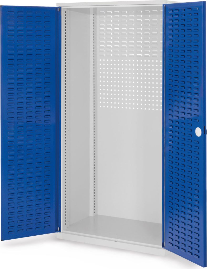 Kappes RasterPlan Schubladenschränke 1950x1000x600mm Schlitzplattentüren Modell 20 enzianblau