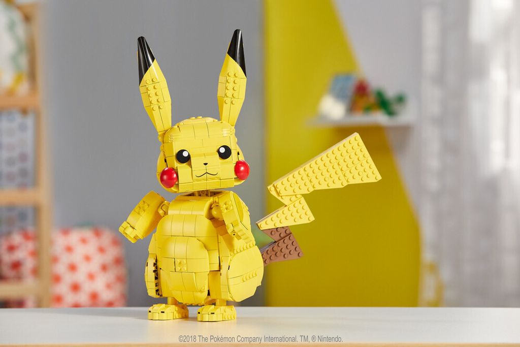 Mattel FVK81 Mega Construx Pokémon Jumbo Pikachu Obrázek produktu 20