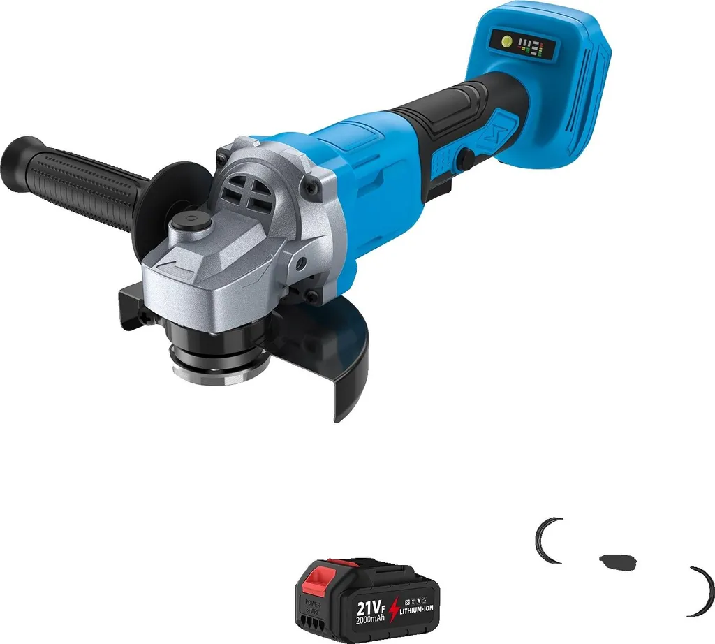 Meuleuse d'angle pour découpe métal et pierre moteur Brushless 125mm
