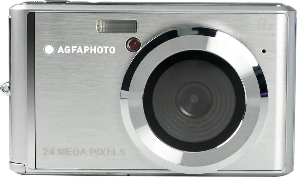 AGFAPHOTO DC5500 Argent : Appareil Photo Numérique CMOS 24MP Zoom 8x