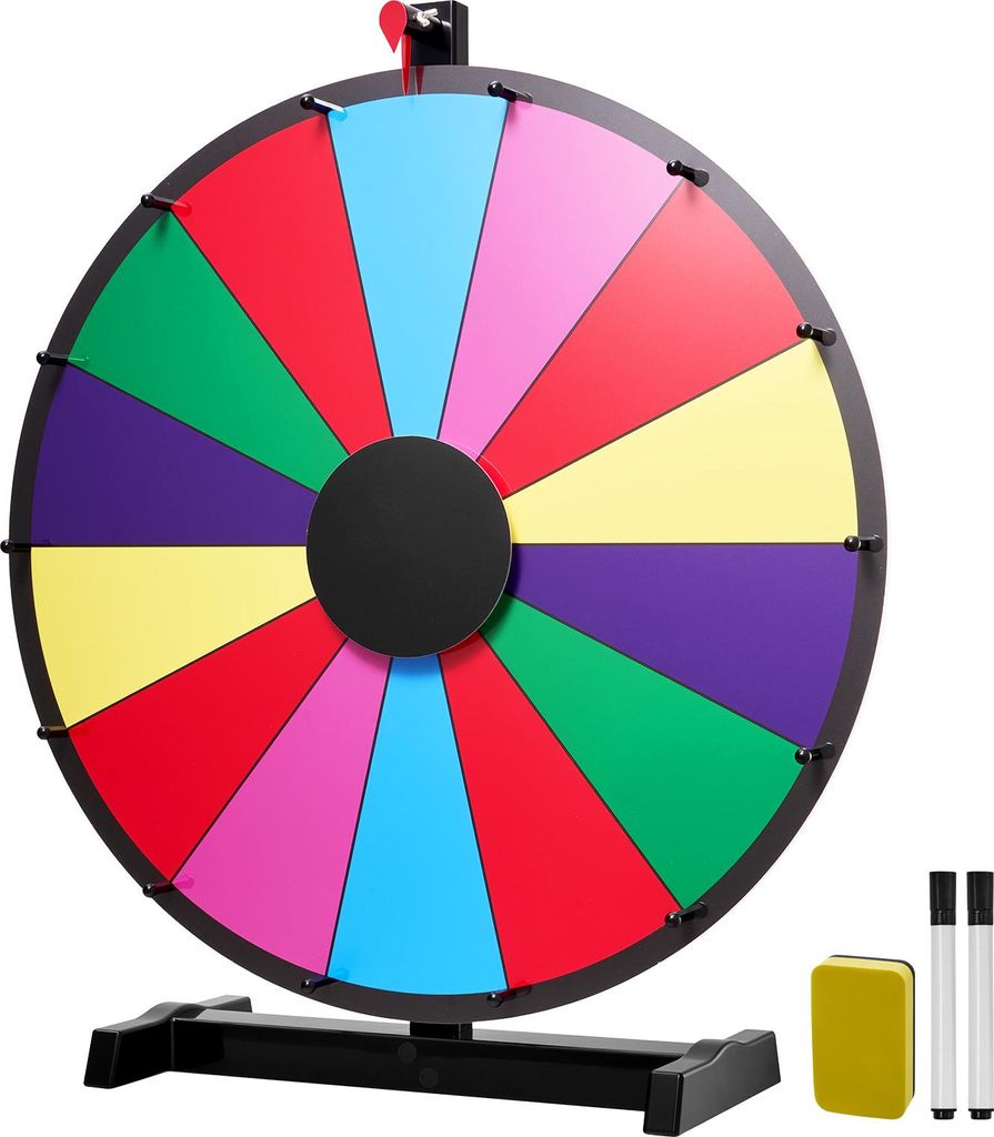 SucceBuy Roue de la fortune (61 cm) avec 14 cases et Image du produit 