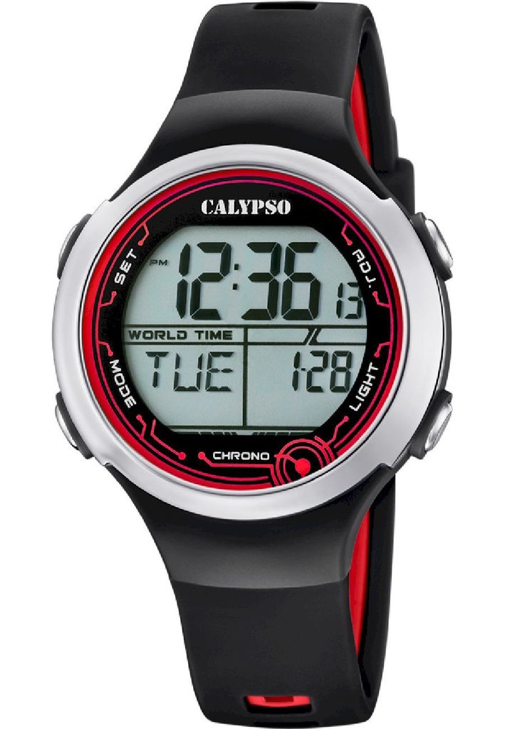 Digitaluhr Calypso Armbanduhr Uni Uhr digital K5799/6
