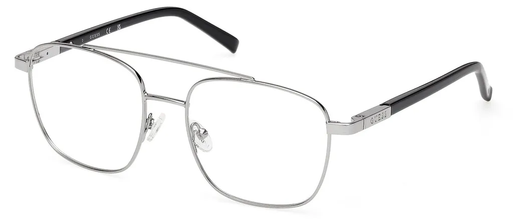 Lunettes Guess GU3038 005 Ruthenium Brillant 52/17/135 pour Homme
