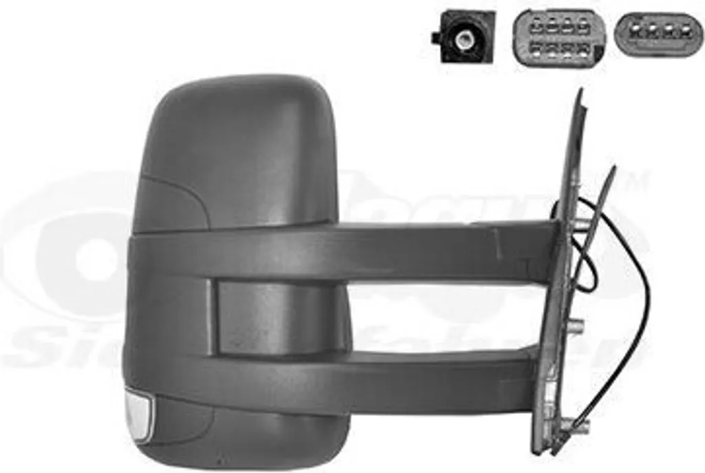 Rétroviseur droit chauffant pour IVECO DAILY IV Fourgon et Combi