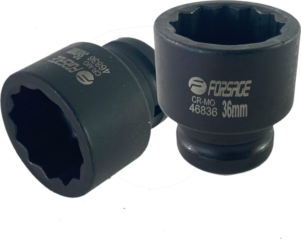 Tiefschlag-Steckschlüsseleinsatz 3/4" 36 mm 12-kant
