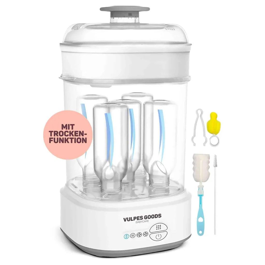 Vulpes Goods PRO Sterilisator für Babyflaschen 5-in-1 Produktbild 