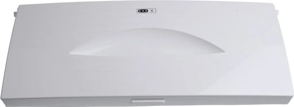 Porte de congélateur Whirlpool 481241619514 robuste à sérigraphie grise