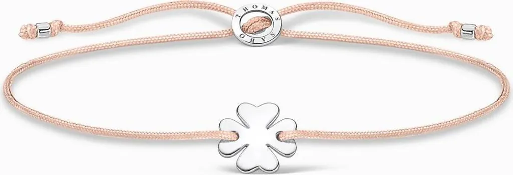 Bracciale Quadrifoglio Thomas Sabo A1995 Argento 925 - Regalo Fortuna