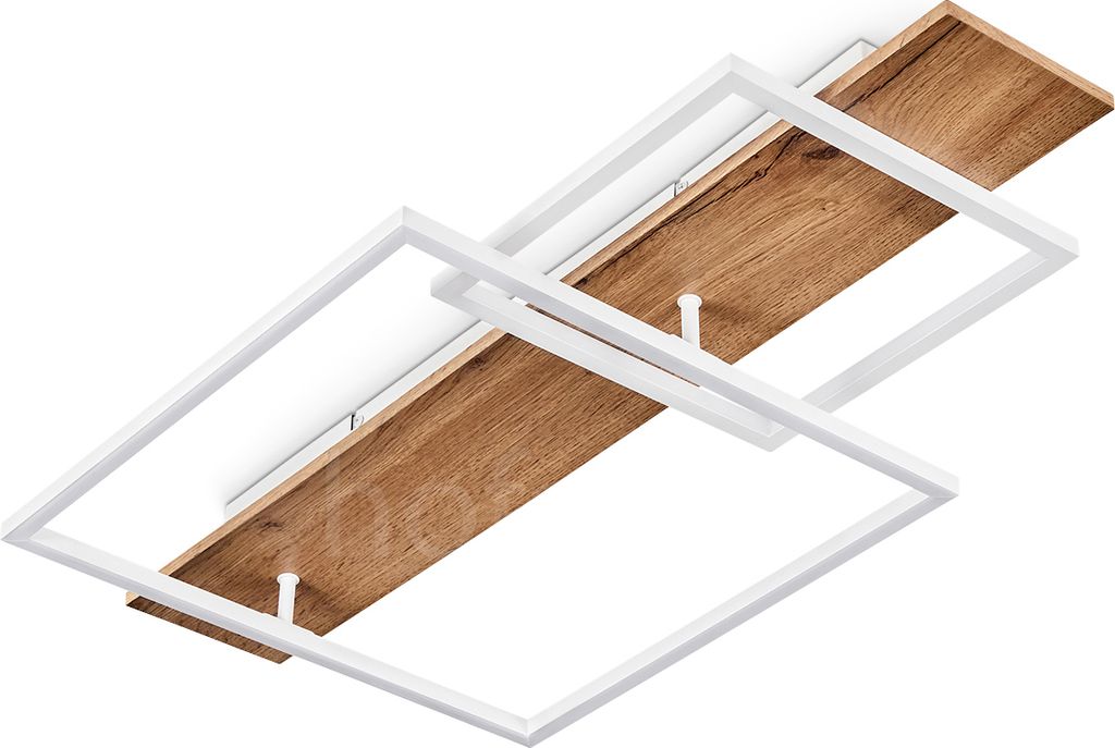 Palermo »Palermo« dimmbare Deckenlampe aus Metall/Holz