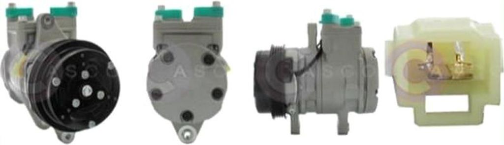 CASCO CAC77035AS SP10 Klimaanlage Klimakompressor R134a für DAEWOO Matiz Schrägheck (M100, M150)