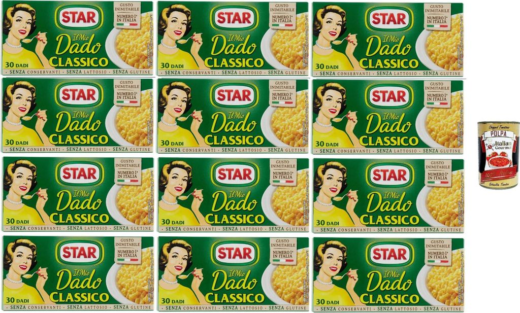 Star il mio Dado Classico 30 Dadi, Suppenwürfel Brühe Produktbild 
