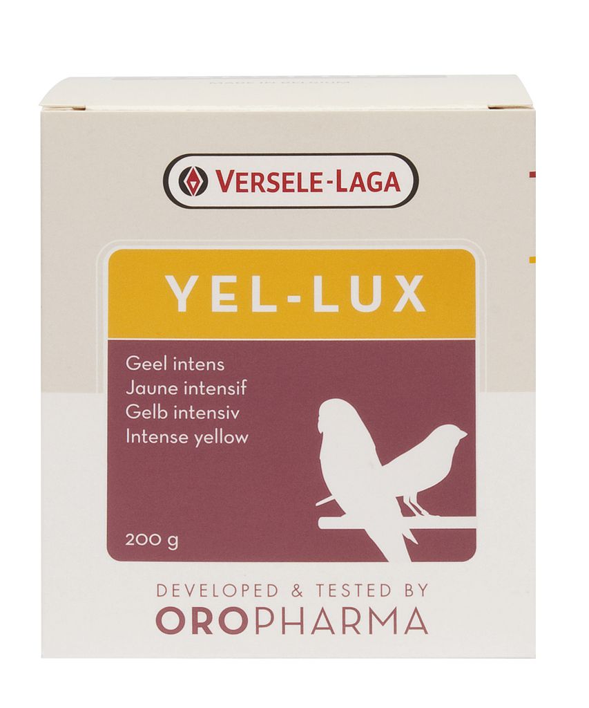 3 x Versele Orophama Yel-Lux 200 gr.
