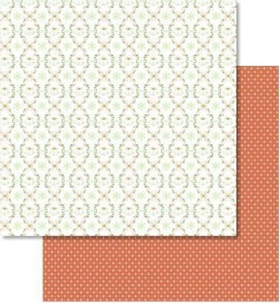 Scrapbook Paper Classic Christmas rot/grün12x12 Zoll VE=25 Blatt Motiv 1