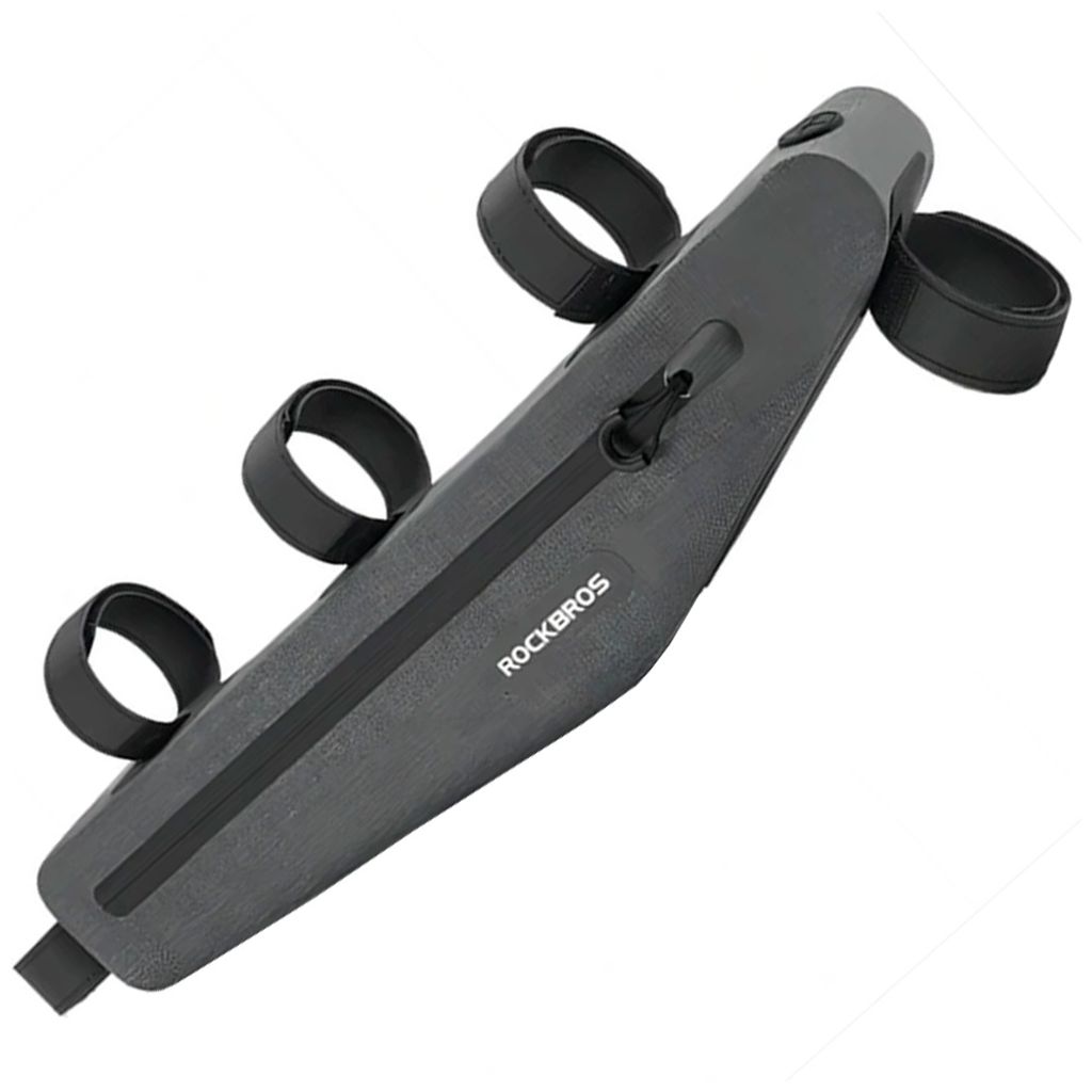 Rockbros AS-052 grey waterproof bike frame bag Produktbild 
