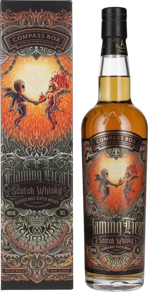 Compass Box Flaming Heart + Box 700ml 48,9% Vol.
