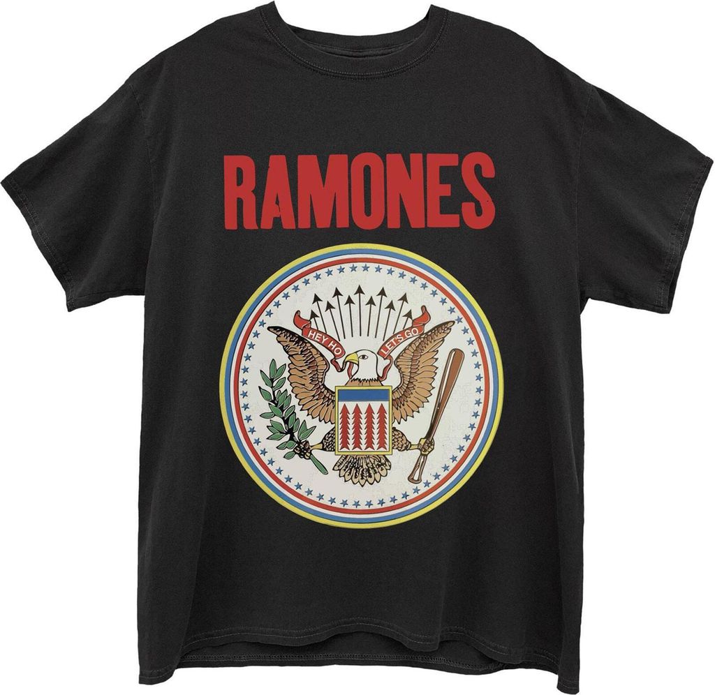 Ramones - T-Shirt für Herren/Damen Uni RO1532 (L) (Schwarz)