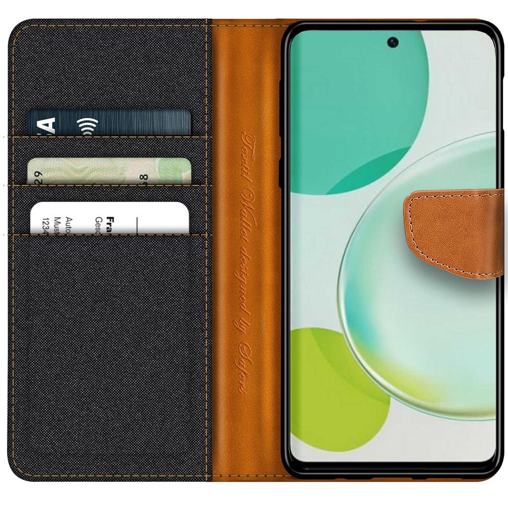 HAOYE Hülle Für Huawei Nova 11i - Dünnes Glas-Backcover Mit Farbverlauf & Stoßfester TPU-Rahmen
