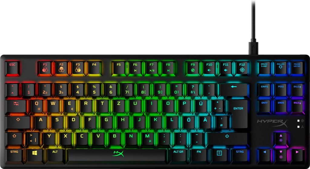 HyperX Alloy Origins Core RGB Mechanická drôtová herná Obrázok produktu 