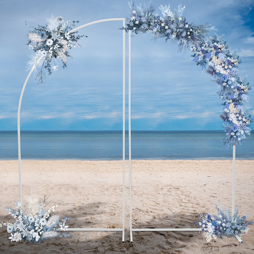 Arche Décorative - Arche De Mariage - Dim. 280l X 60l X 258h Cm - Acier