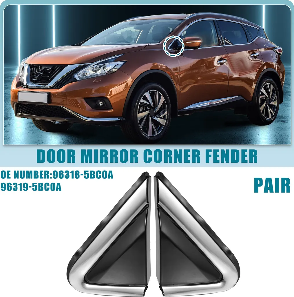 Cache d'Angle Rétroviseur Nissan Murano 2015-2018 Noir 96319-5BC0A