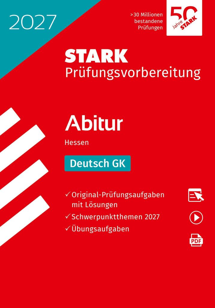 STARK Deutsch GK - Abitur 2027 Hessen - Produktbild 