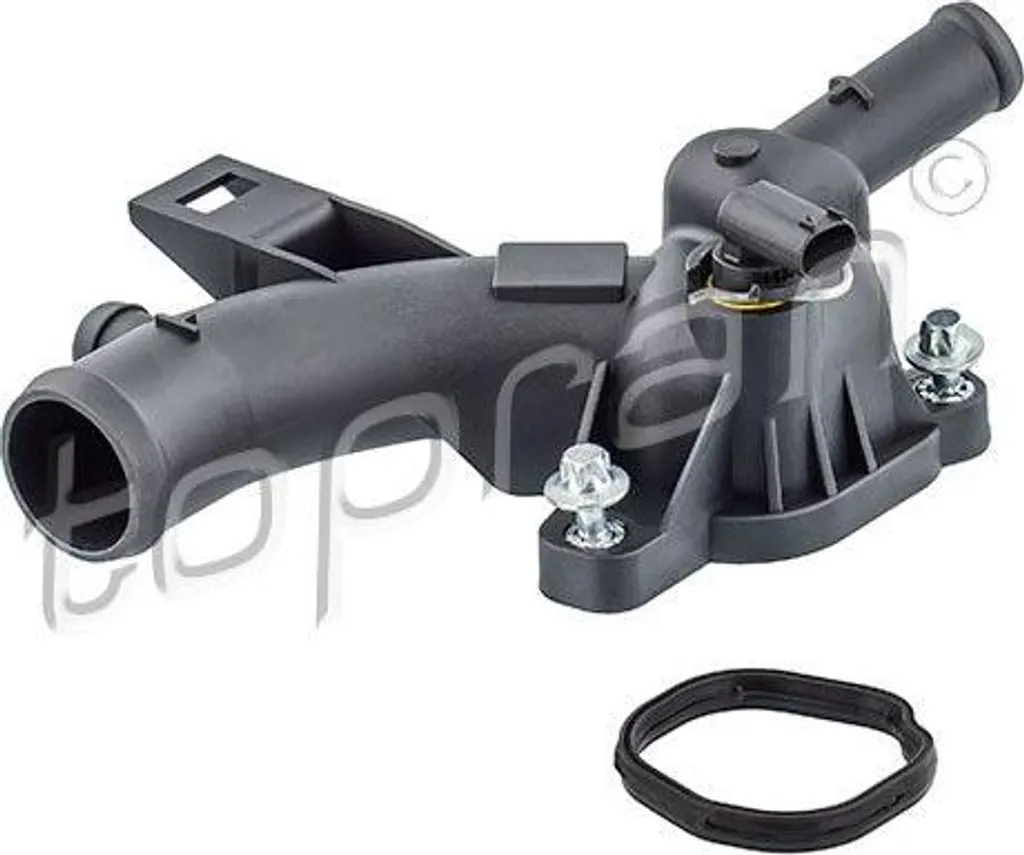 Boîtier thermostat TOPRAN 208 977 pour Astra J et Corsa D OE 1338487