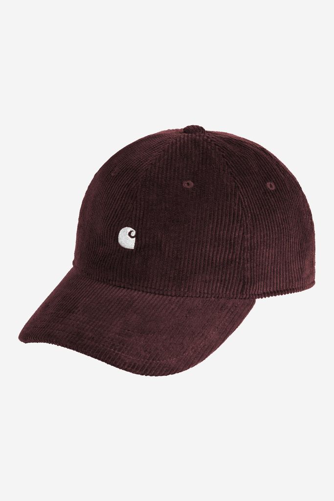 Cappello Carhartt WIP Harlem, colore Amarone/Bianco. Immagine del prodotto 