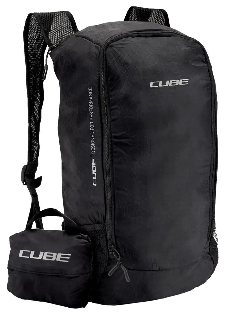 Sac à dos Cube Pure Ultralight 16 l Noir - Équipement Vélo Ultra-Léger