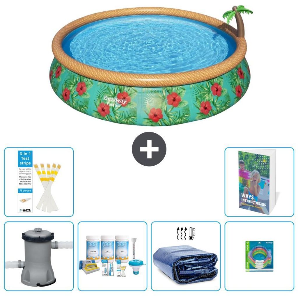 Bestway Fast Set Rund - 457x84 cm - 7-teilig S282