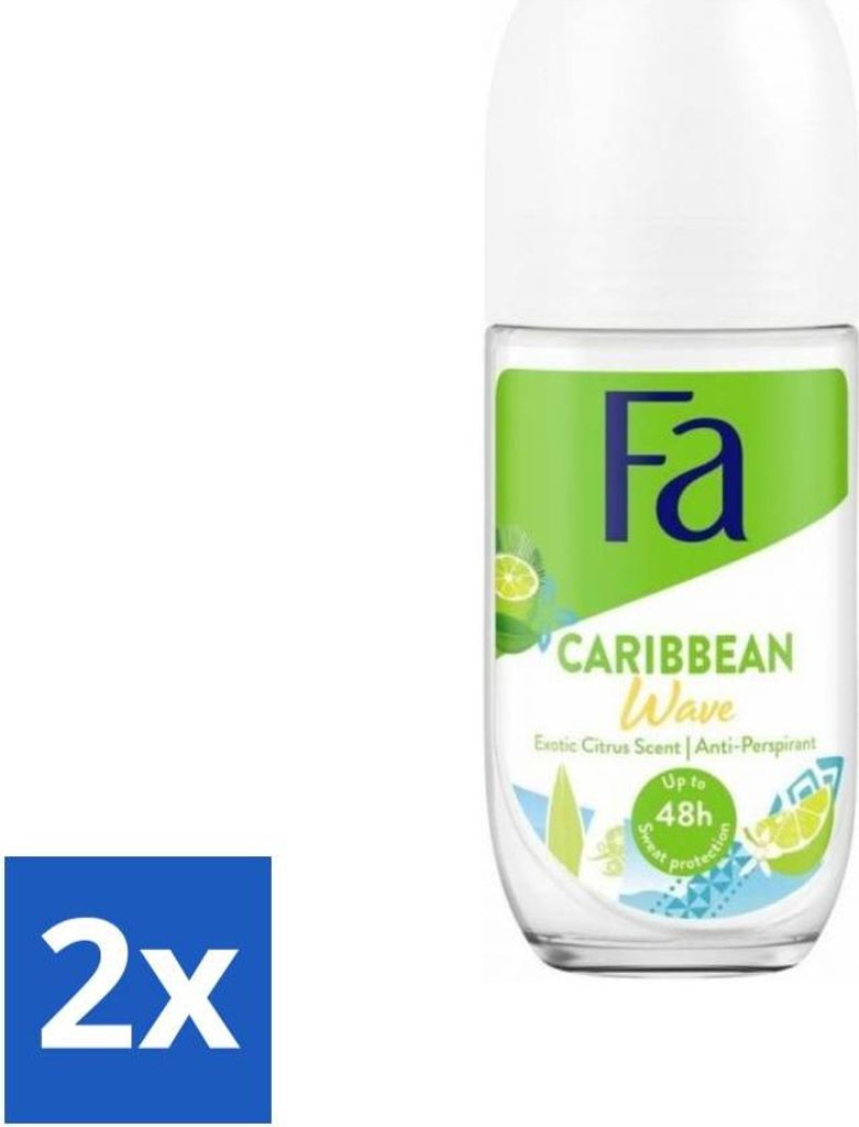 Fa Deodorant Roller Lime Squeeze 50 ml - Vorteilspack - 2 Produktbild 
