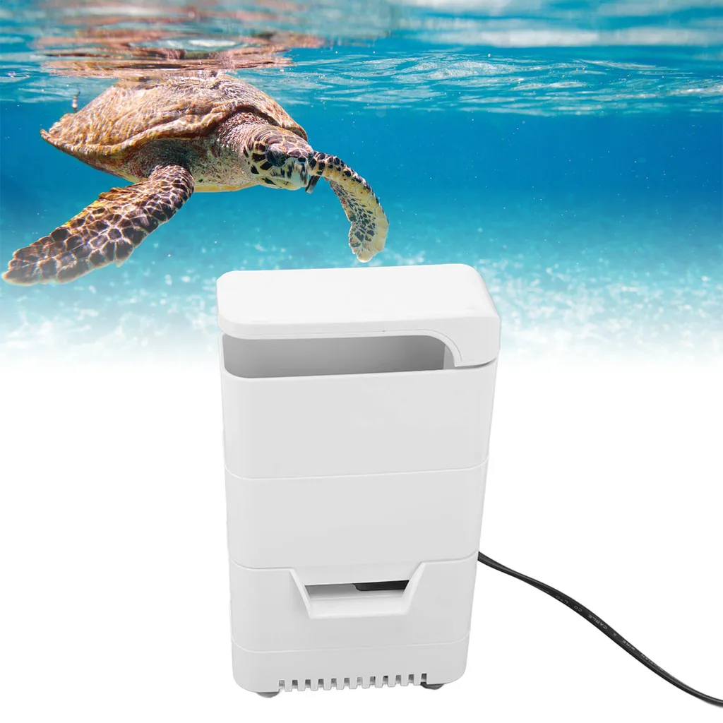 Filtre Anti-Odeur pour Tortue avec Circulation d'Eau Basse et Cascade - 5