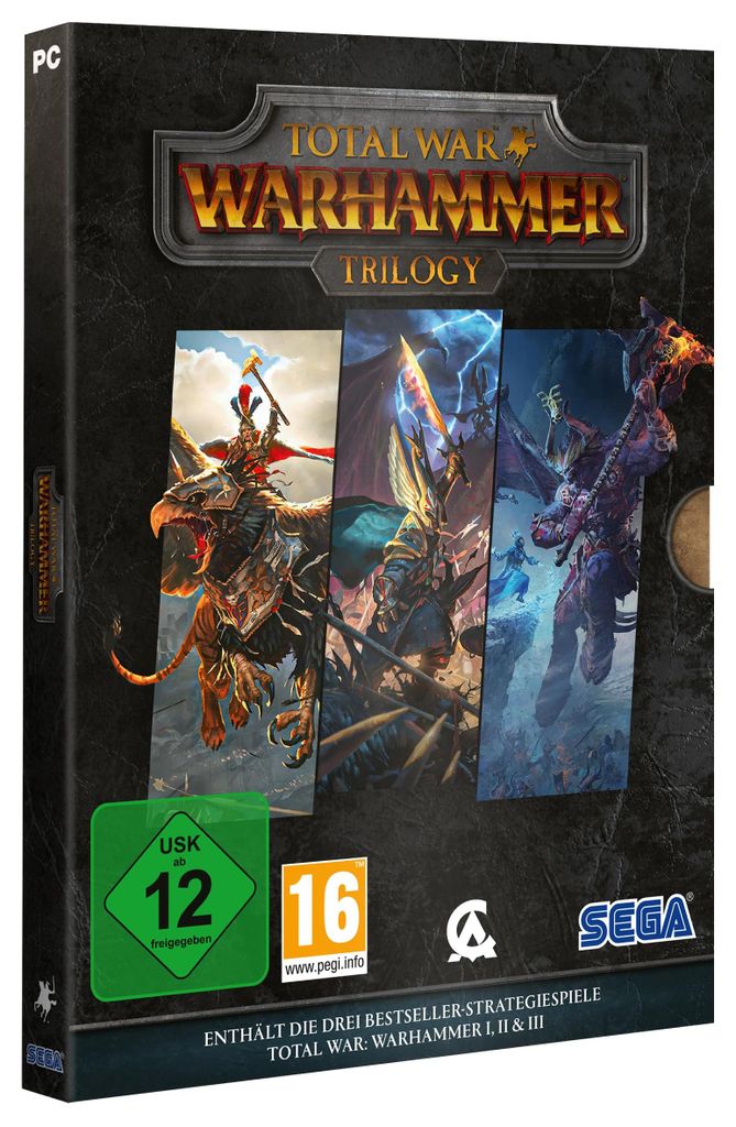 Total War: Warhammer Trilogy (Code in a Box) (PC). Für Produktbild 