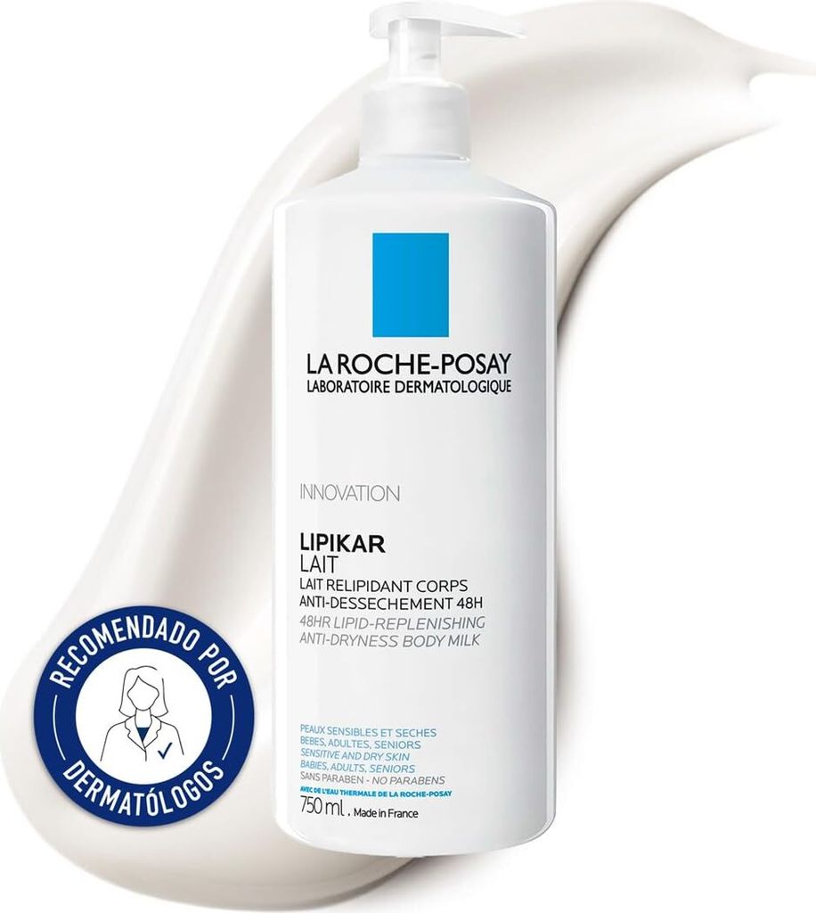 La Roche Posay Lipikar Replenshing Body Milk 48h 750ml