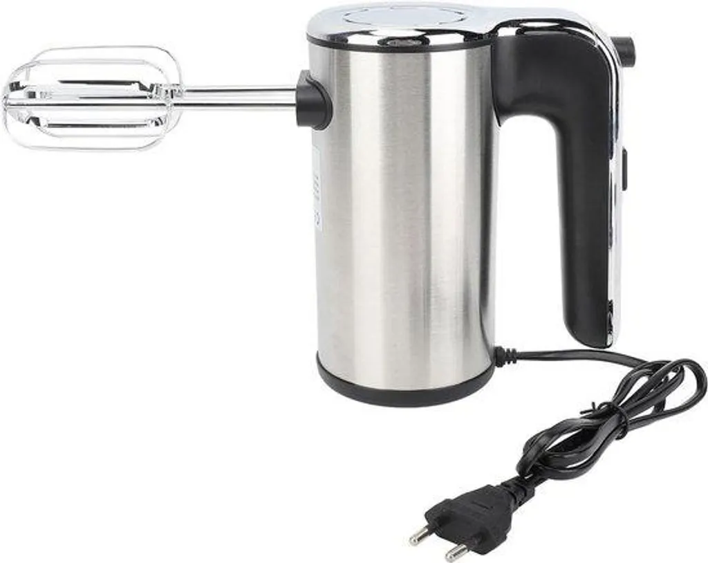 Batteur électrique 5 vitesses 500W en acier inoxydable à écran numérique