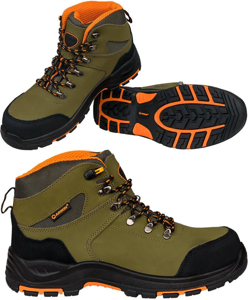 Bottes de travail S3 GRINDER Gr. 46 protection pied et cheville acier