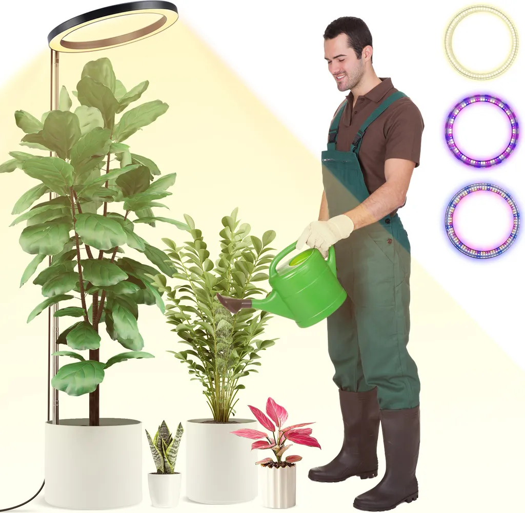 Sauvez vos plantes du manque de lumière avec cette lampe LED réglable