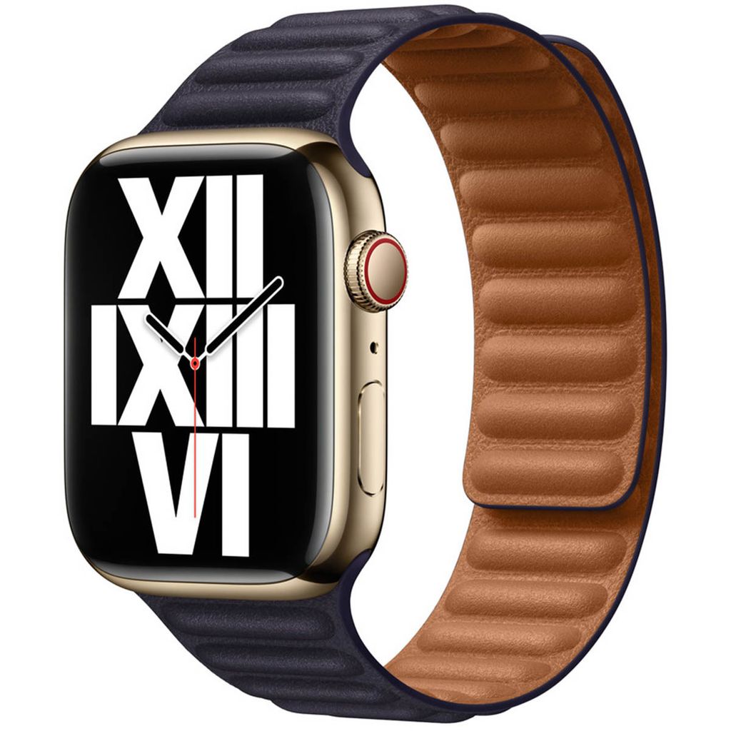 Apple MP883ZMA Cinturino a Maglie in Pelle Inchiostro per Immagine del prodotto 