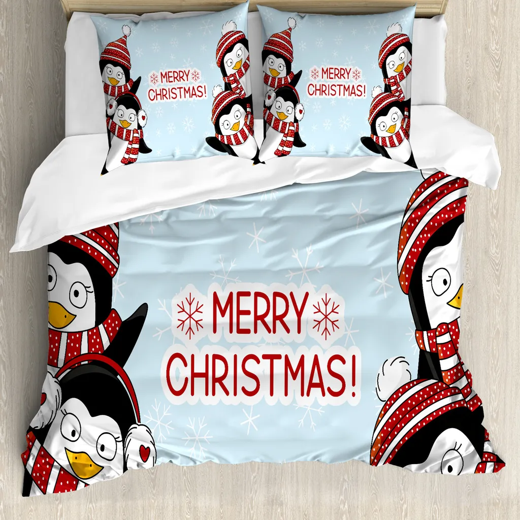 Copripiumino Pinguini ABAKUHAUS 200x200 - Regalo di Natale Sicuro