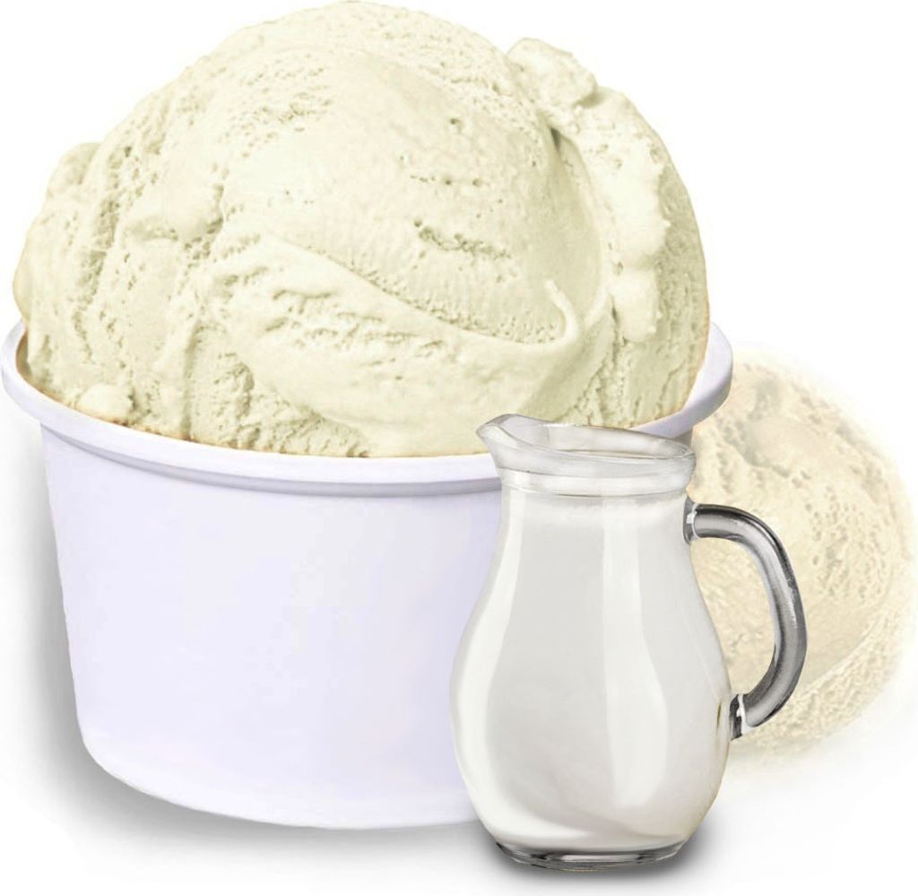 Joghurt Buttermilch Low Carb Eis Pulver Vegan Zucker-, laktosefrei 1 kg