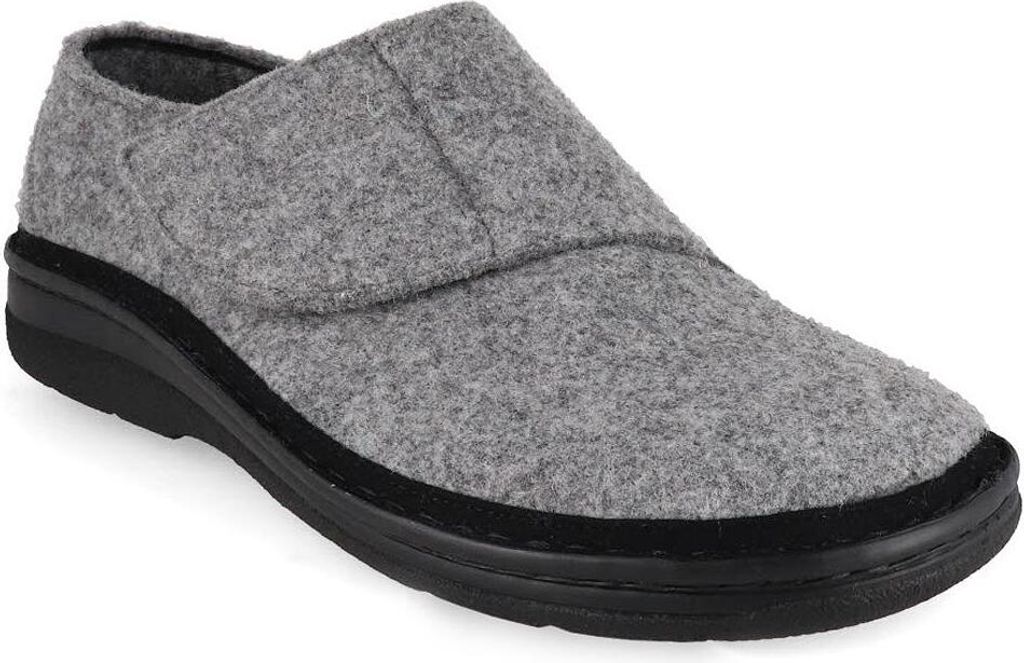 Berkemann Herren Slipper BERKOFLEX Balian, hellgrau UK 9 Produktbild 