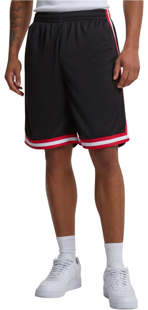 Urban Classics - Short MESH schwarz / rot - XL Image du produit 