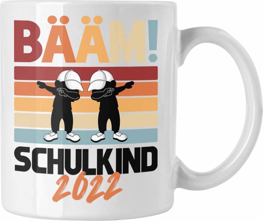 Trendation - Einschulung Jungs Geschenk für Schultüte Füllung Tasse Schulstart 1. Schultag Schuleinführung Schulanfang Geschenkidee Schulkind J...