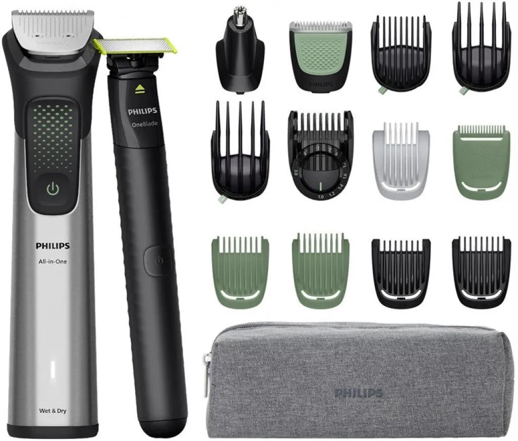 Tondeuse Barbe et Cheveux Philips MG9535/15 Set de Soin Complet